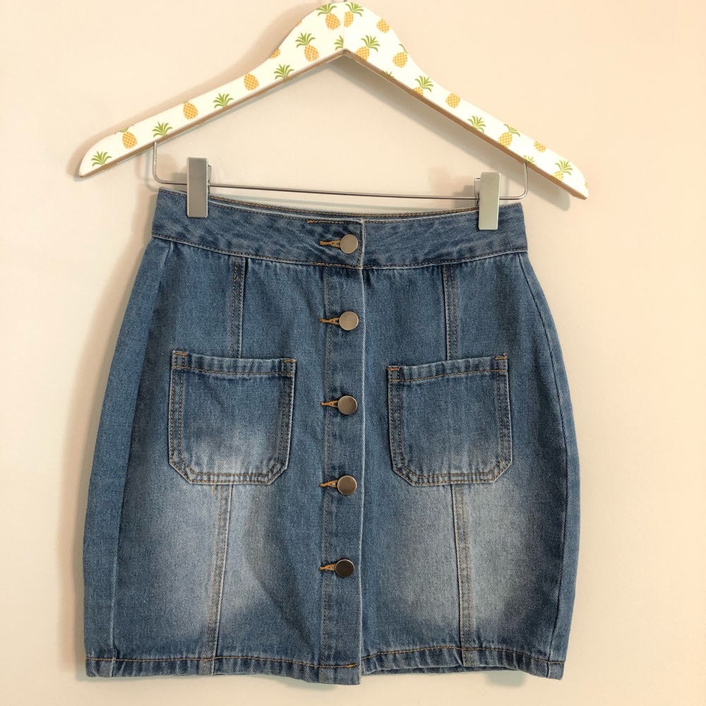 Naked Wardrobe Jean Skirt